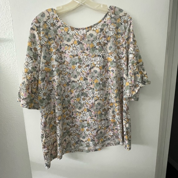 Blouse floral prints Lauren Conrad - Picture 2 of 5